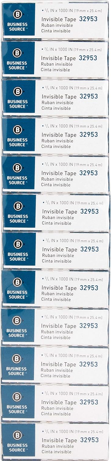 Business Source Premium Invisible Tape Value Pack - Image 3